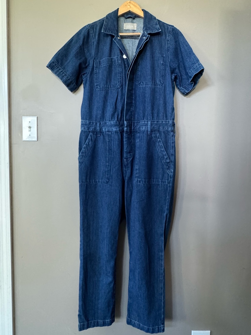 Everlane | The Short Sleeve Denim Coveralls